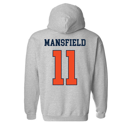 Auburn - NCAA Women's Volleyball : Kate Mansfield - Generic Shersey Hooded Sweatshirt-1