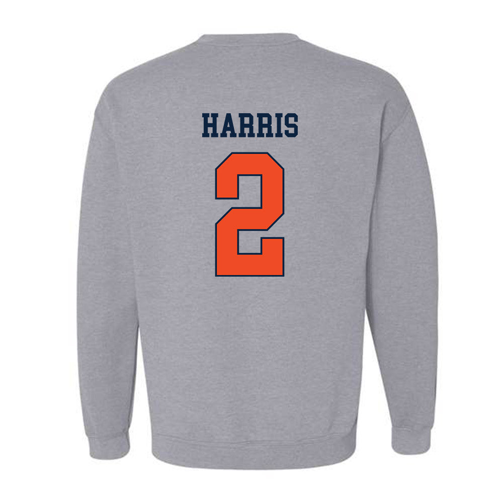 Auburn - NCAA Women's Basketball : Jamia Harris - Generic Shersey Crewneck Sweatshirt-1