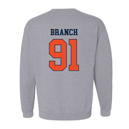 Auburn - NCAA Football : Tavian Branch - Generic Shersey Crewneck Sweatshirt-1