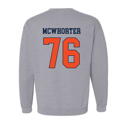 Auburn - NCAA Football : Bear McWhorter - Generic Shersey Crewneck Sweatshirt-1