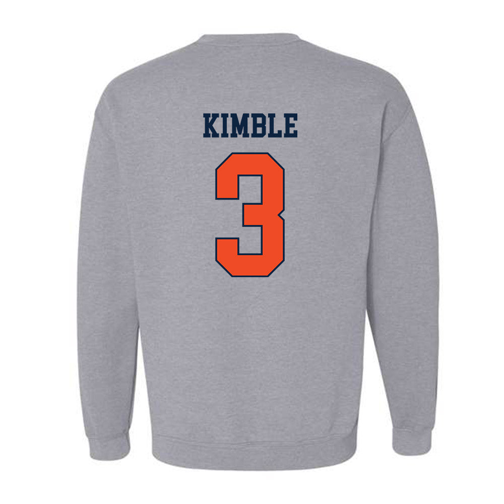 Auburn - NCAA Men's Basketball : George Kimble - Generic Shersey Crewneck Sweatshirt-1