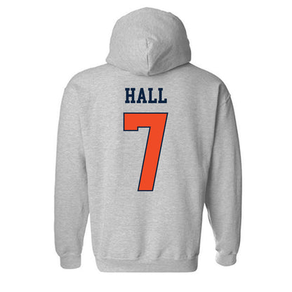 Auburn - NCAA Men's Basketball : Keyshawn Hall - Generic Shersey Hooded Sweatshirt-1