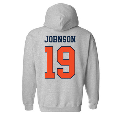 Auburn - NCAA Football : Jake Johnson - Generic Shersey Hooded Sweatshirt-1