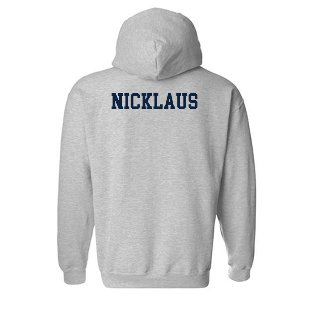 Auburn - NCAA Equestrian : Frankie Nicklaus - Generic Shersey Hooded Sweatshirt-1