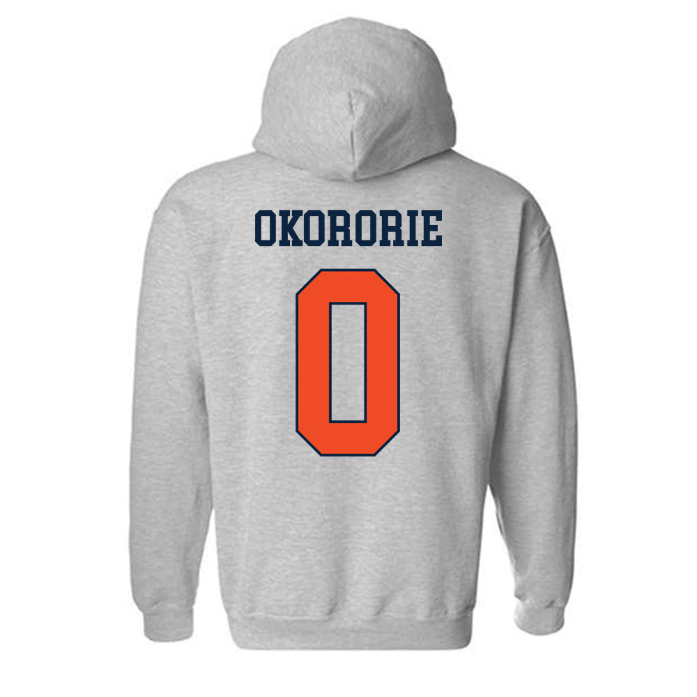 Auburn - NCAA Women's Volleyball : Chierika Okororie - Generic Shersey Hooded Sweatshirt-1