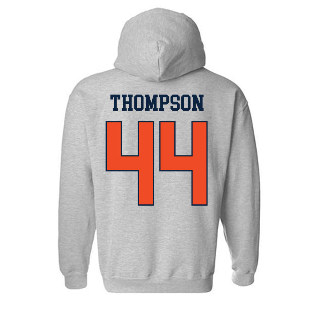 Auburn - NCAA Baseball : Ty Thompson - Generic Shersey Hooded Sweatshirt-1