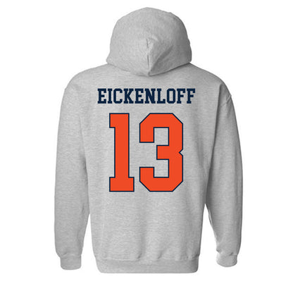 Auburn - NCAA Women's Volleyball : Carson Eickenloff - Generic Shersey Hooded Sweatshirt-1