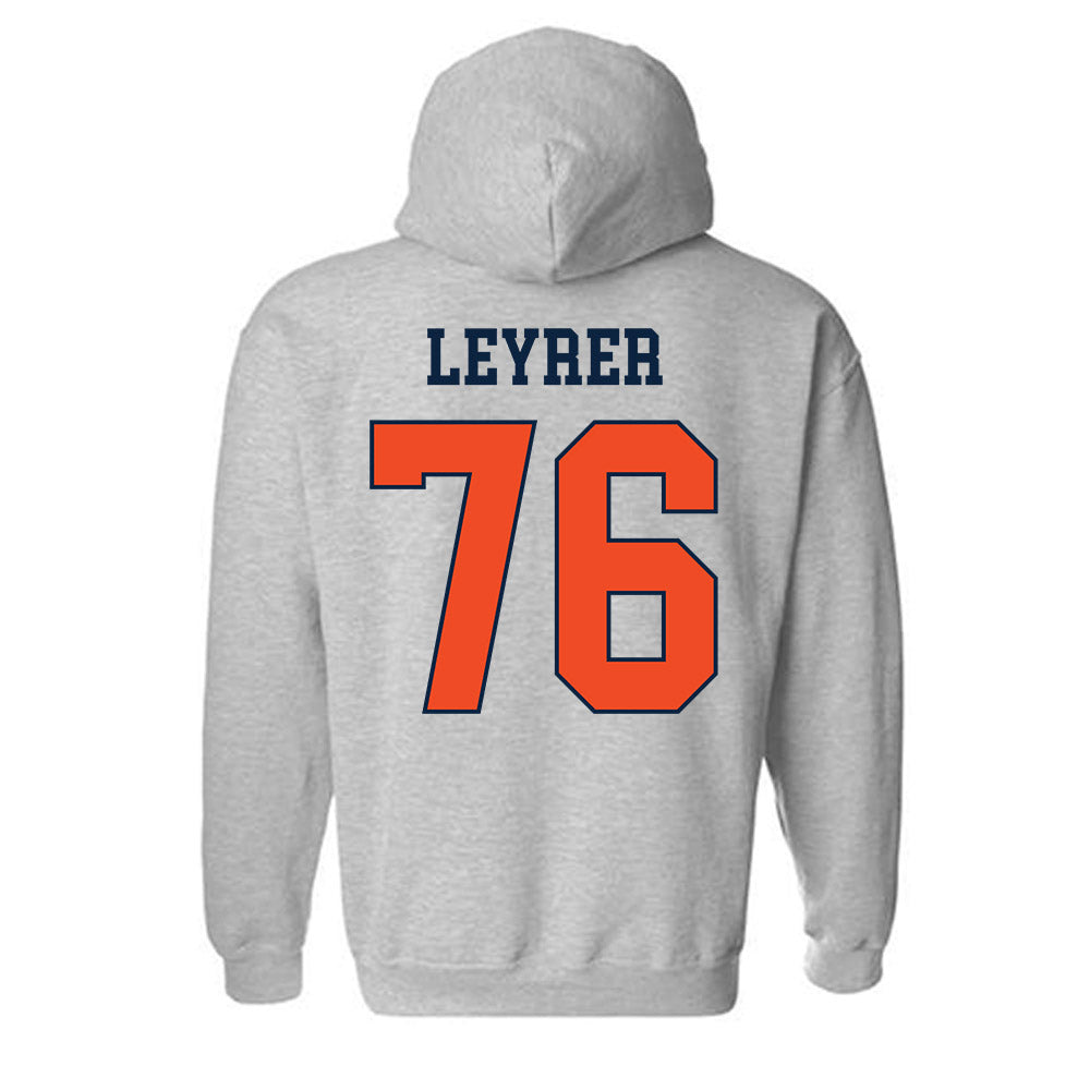Auburn - NCAA Football : Jack Leyrer - Generic Shersey Hooded Sweatshirt-1