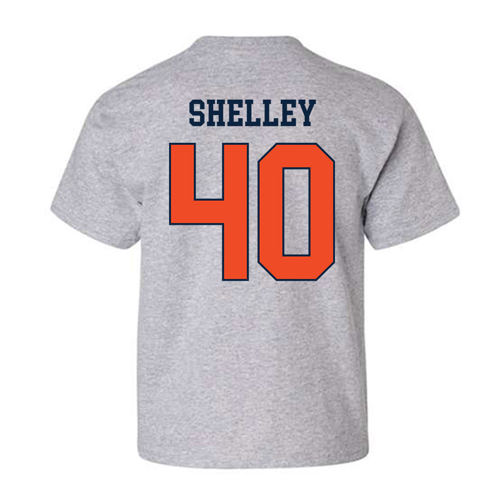 Auburn - NCAA Baseball : Wade Shelley - Generic Shersey Youth T-Shirt-1