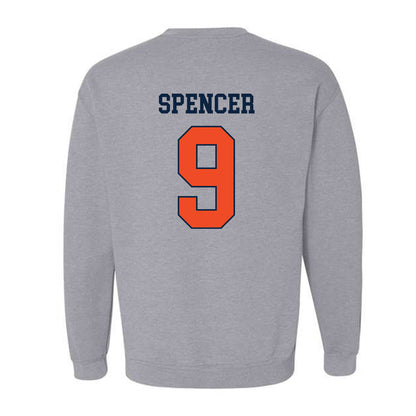 Auburn - NCAA Football : Deshawn Spencer - Generic Shersey Crewneck Sweatshirt-1