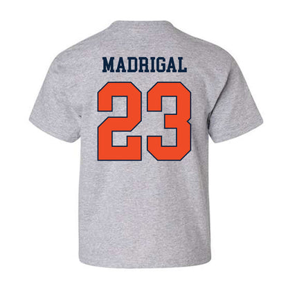 Auburn - NCAA Baseball : Eddie Madrigal - Generic Shersey Youth T-Shirt-1