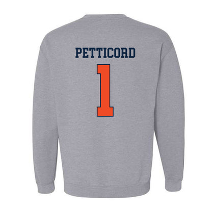 Auburn - NCAA Women's Basketball : Mya Petticord - Generic Shersey Crewneck Sweatshirt-1