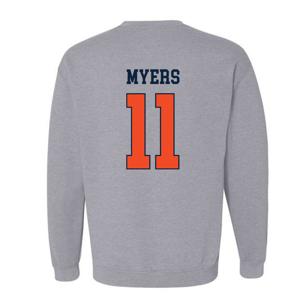 Auburn - NCAA Football : Will Myers - Generic Shersey Crewneck Sweatshirt-1