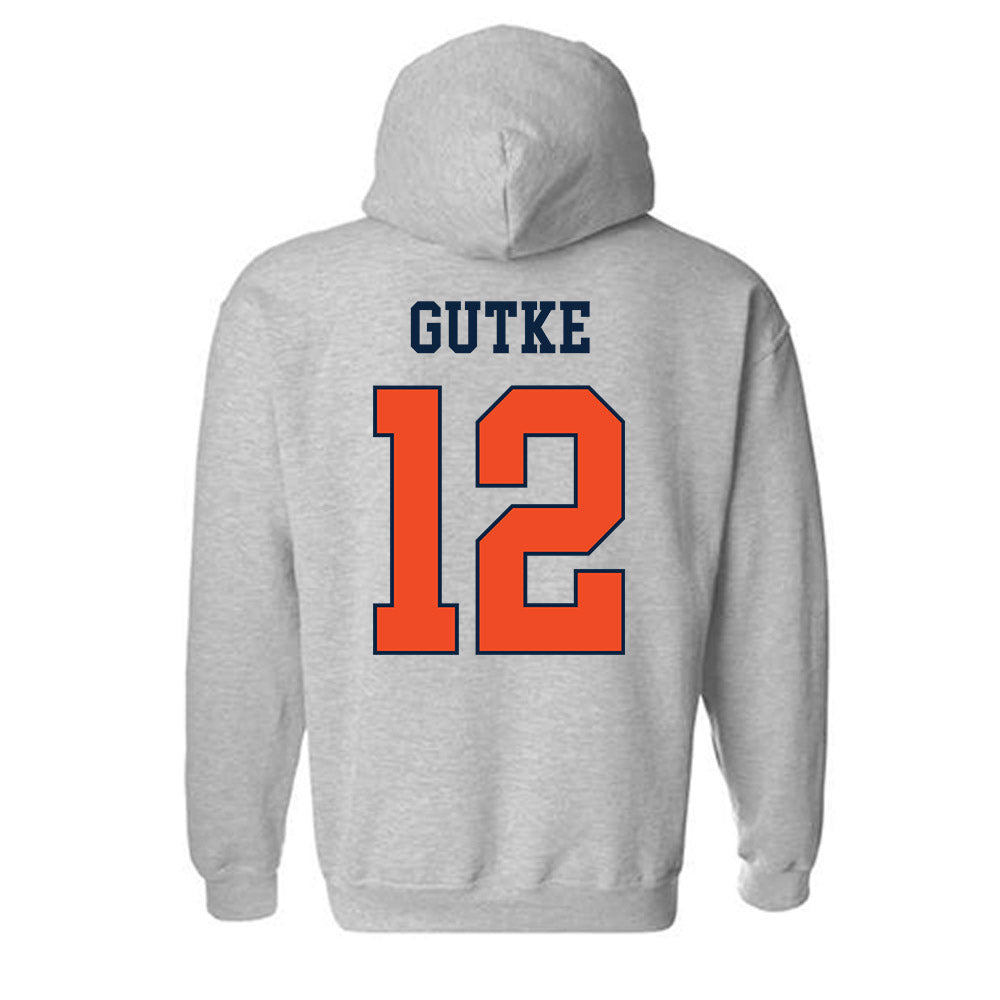 Auburn - NCAA Women's Volleyball : Emma Gutke - Generic Shersey Hooded Sweatshirt-1