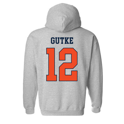 Auburn - NCAA Women's Volleyball : Emma Gutke - Generic Shersey Hooded Sweatshirt-1