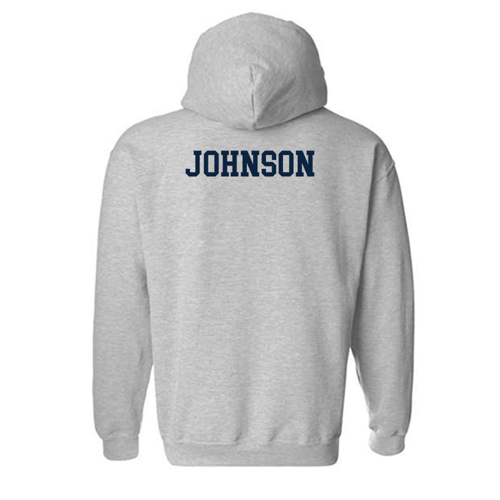 Auburn - NCAA Men's Swimming & Diving : Bradford Johnson - Generic Shersey Hooded Sweatshirt-1