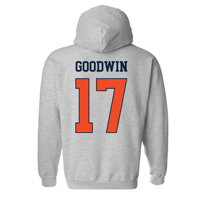 Auburn - NCAA Women's Soccer : Allison Goodwin - Generic Shersey Hooded Sweatshirt-1