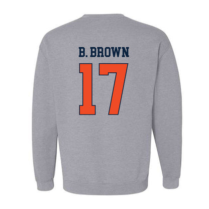 Auburn - NCAA Football : Byrum Brown - Generic Shersey Crewneck Sweatshirt-1