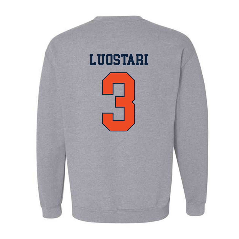 Auburn - NCAA Softball : Melania Luostari - Generic Shersey Crewneck Sweatshirt-1