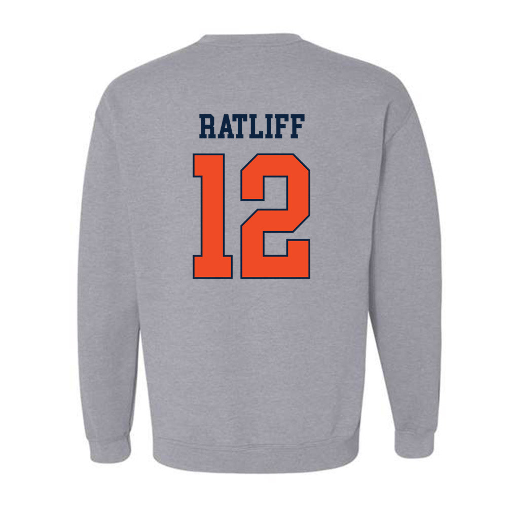 Auburn - NCAA Softball : Ava Ratliff - Generic Shersey Crewneck Sweatshirt-1