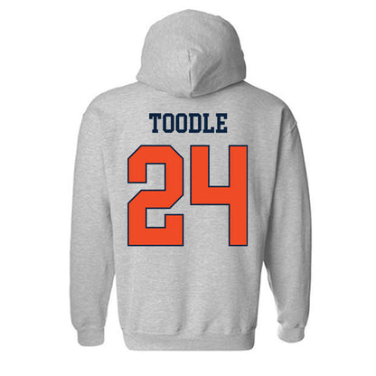 Auburn - NCAA Football : Shadarius Toodle - Generic Shersey Hooded Sweatshirt-1