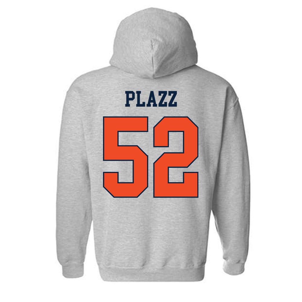 Auburn - NCAA Football : Deryc Plazz - Generic Shersey Hooded Sweatshirt-1