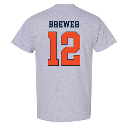 Auburn - NCAA Baseball : Garrett Brewer - Generic Shersey T-Shirt-1