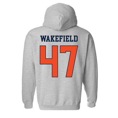 Auburn - NCAA Football : Travis Wakefield - Generic Shersey Hooded Sweatshirt-1