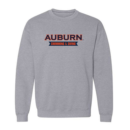 Auburn - NCAA Men's Swimming & Diving : Uros Zivanovic - Generic Shersey Crewneck Sweatshirt-0