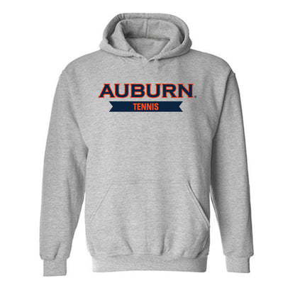 Auburn - NCAA Women's Tennis : Natalie Outcalt - Generic Shersey Hooded Sweatshirt-0