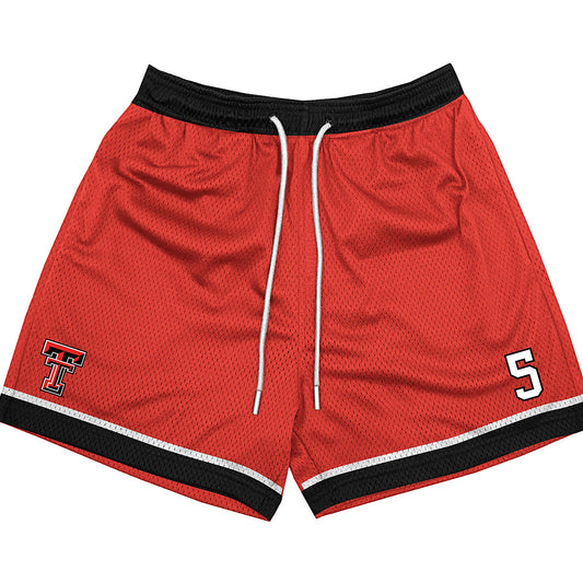Texas Tech - NCAA Men's Basketball : Josiah Moseley - Shorts-0
