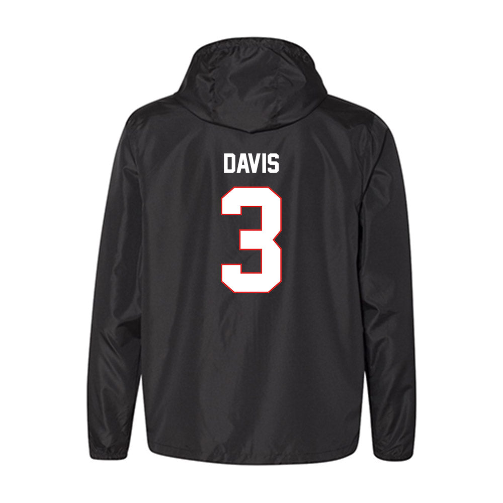 Texas Tech - NCAA Men's Basketball : Cruz Davis - Windbreaker-1