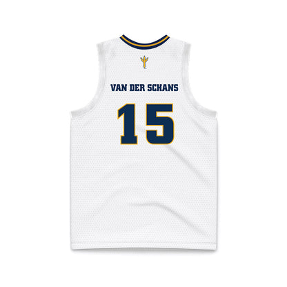 UTC - NCAA Women's Basketball : Frode Flos Van der Schans - White Basketball Jersey-1