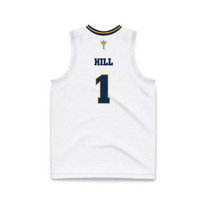 UTC - NCAA Women's Basketball : Sinae Hill - White Basketball Jersey-1