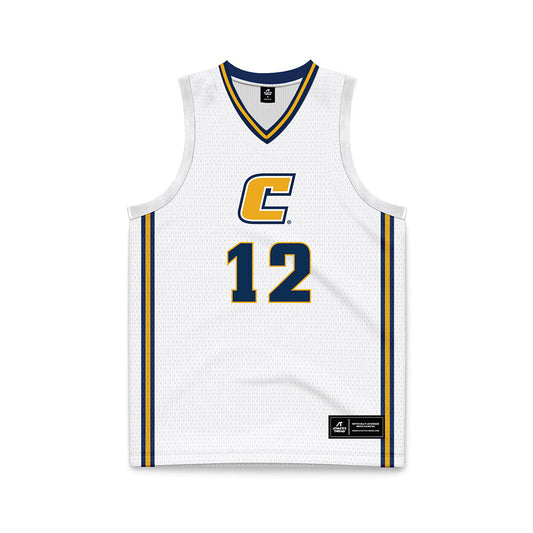 UTC - NCAA Women's Basketball : London Weaver - White Basketball Jersey-0