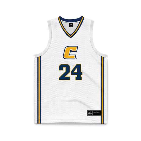 UTC - NCAA Women's Basketball : Aaliyah Story - White Basketball Jersey-0