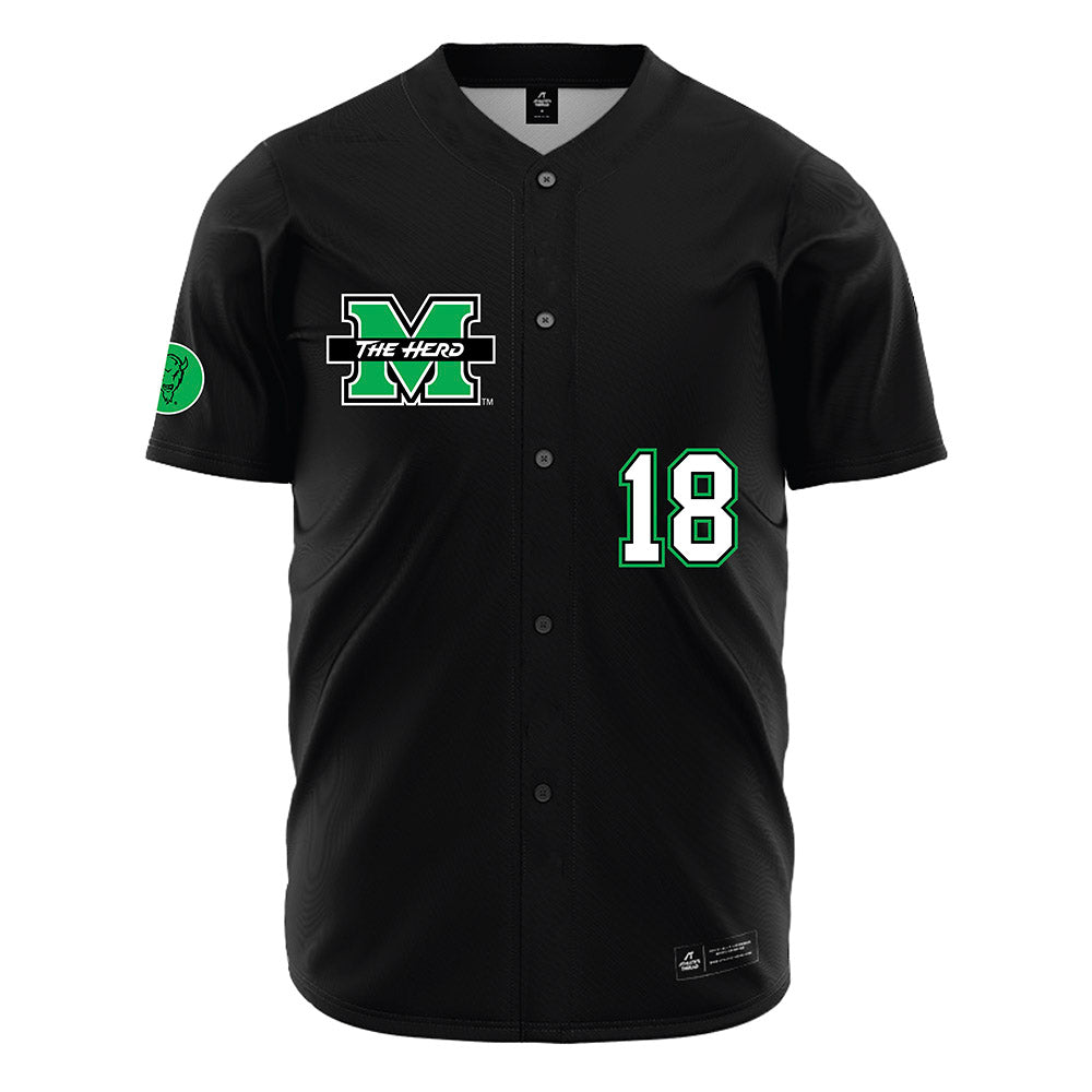 Marshall - NCAA Softball : Sydni Burko - Black Jersey-0