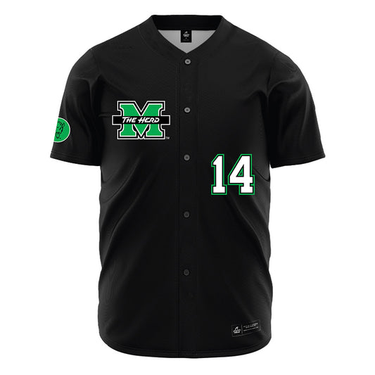 Marshall - NCAA Softball : Ava Blake - Black Jersey-0