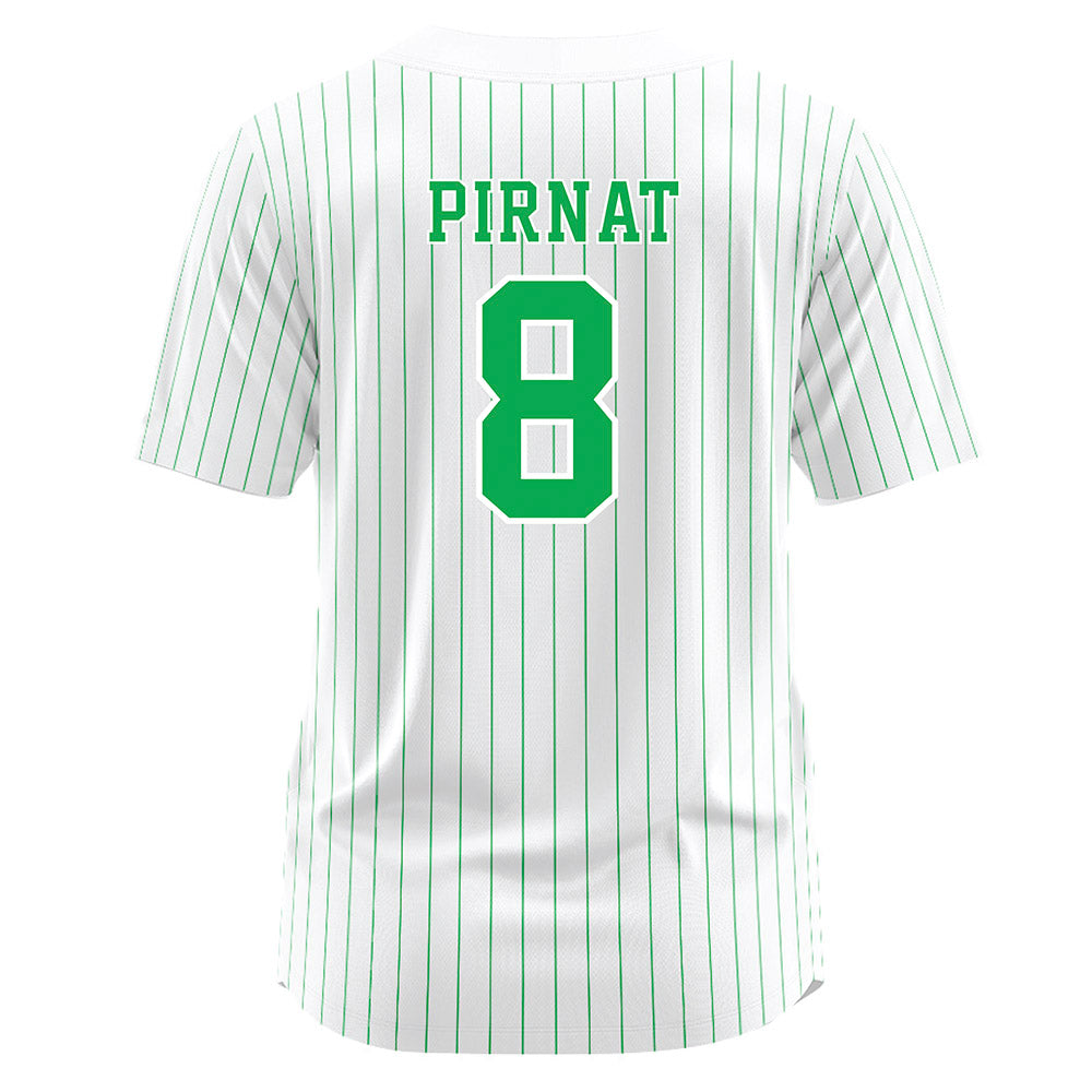 Marshall - NCAA Softball : Makenna Pirnat - White Pinstripe Jersey-1
