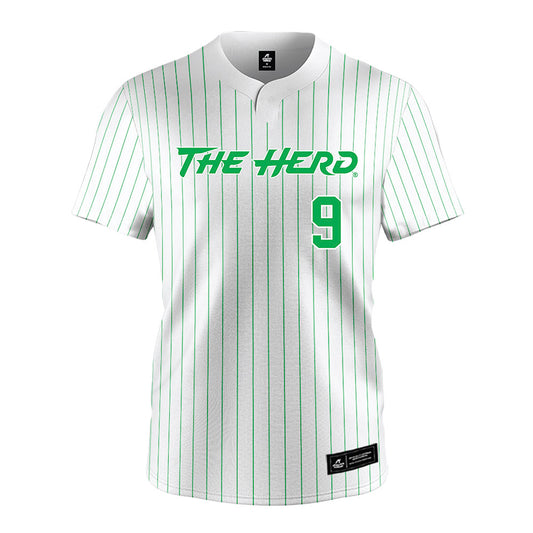 Marshall - NCAA Softball : Rylan Miller - White Pinstripe Jersey-0