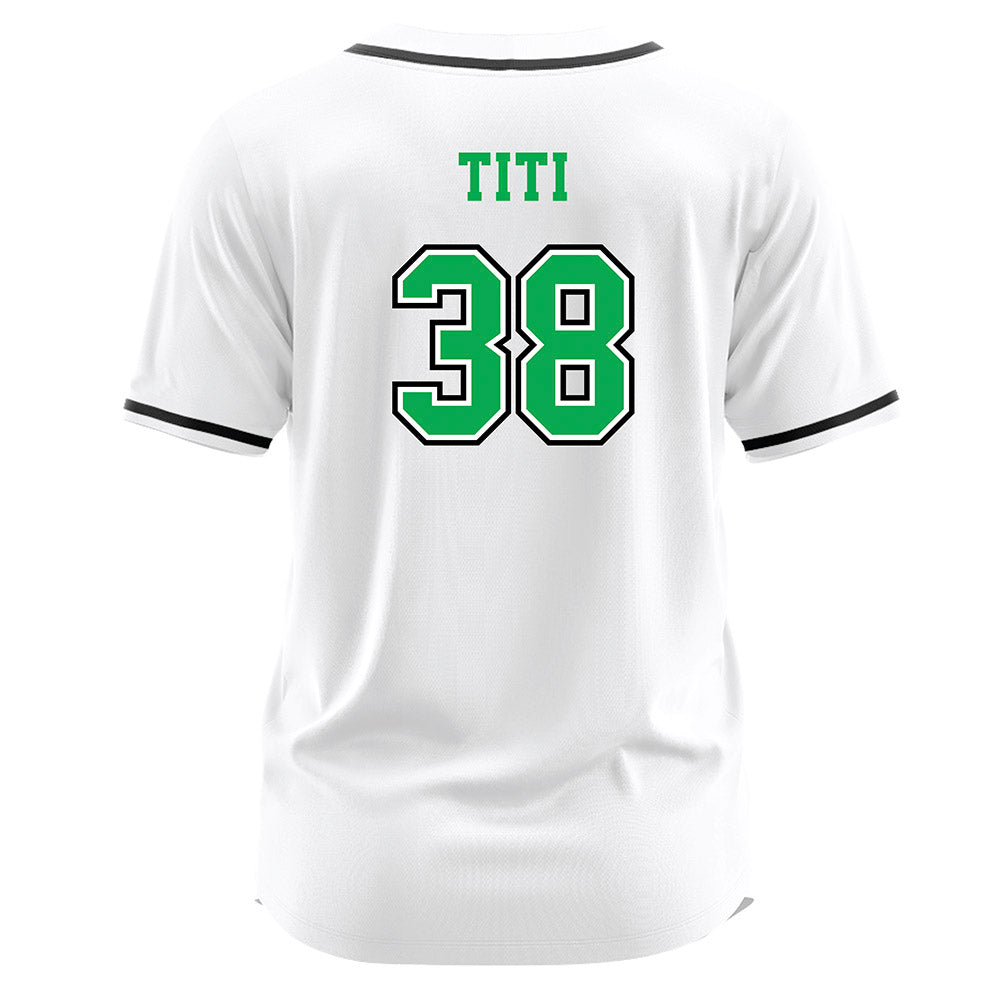 Marshall - NCAA Softball : Tia Titi - White Jersey-1