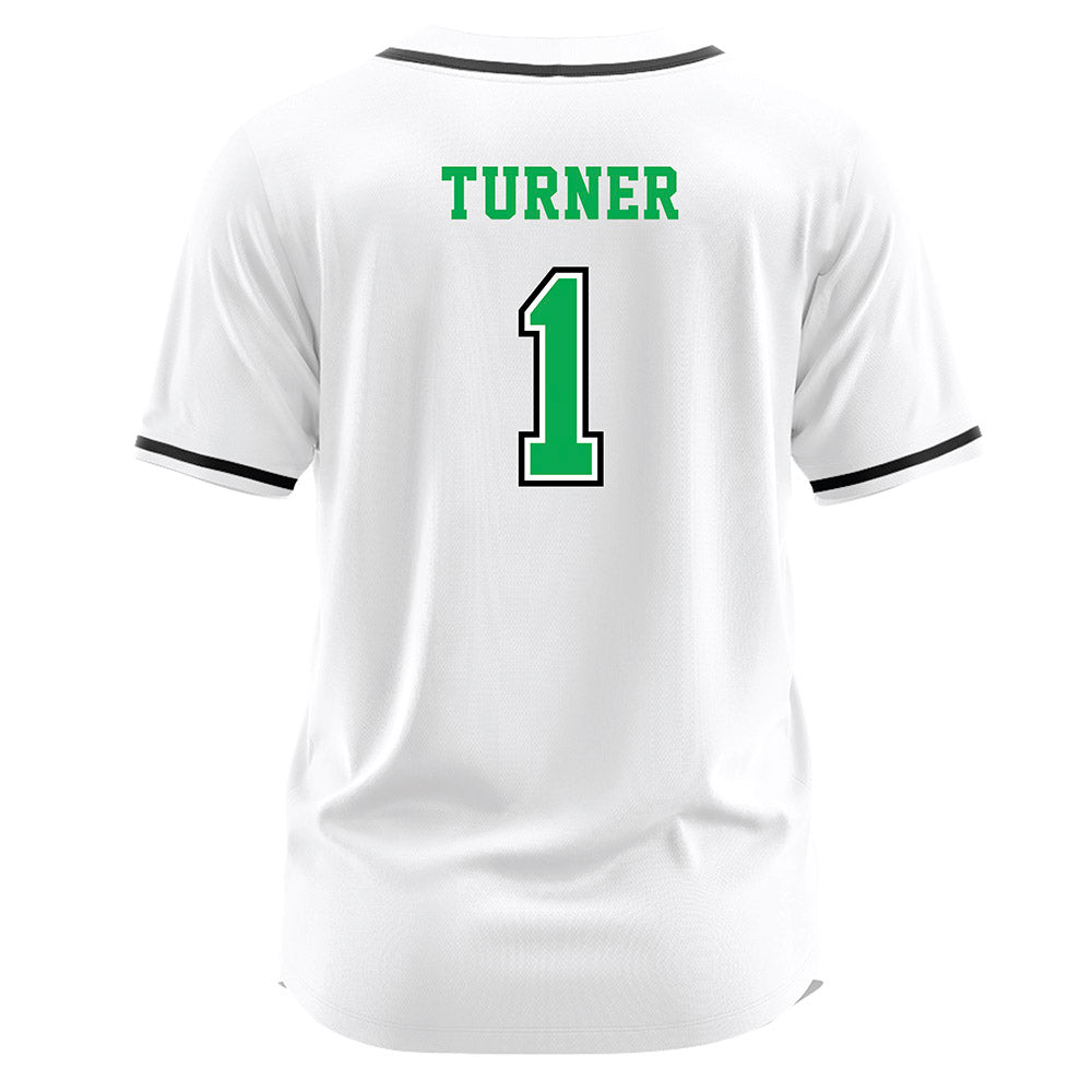 Marshall - NCAA Softball : Sydney Turner - White Jersey-1
