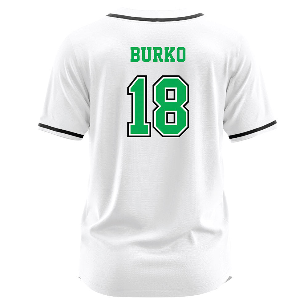 Marshall - NCAA Softball : Sydni Burko - White Jersey-1