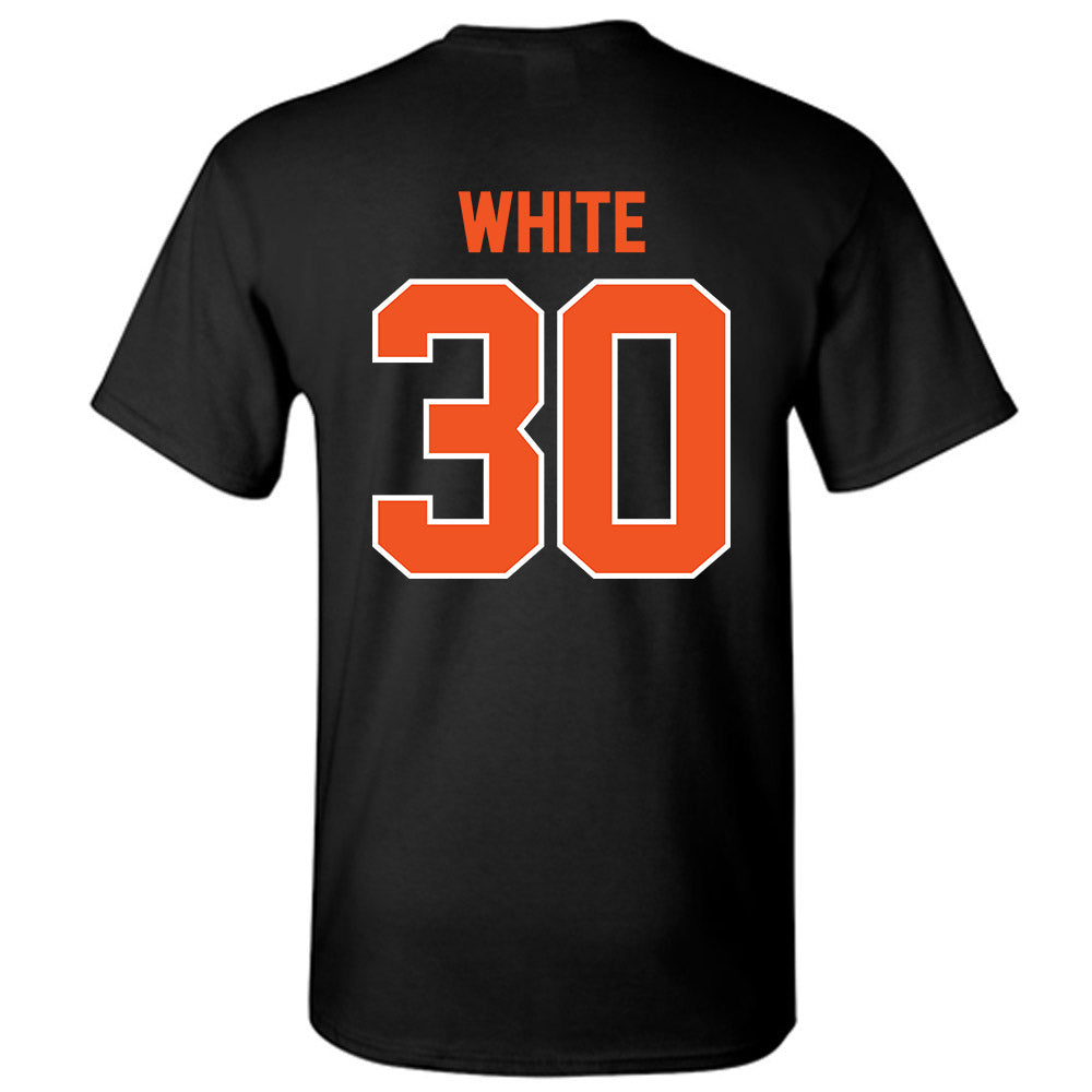 Oklahoma State - NCAA Football : Trip White - Classic Shersey T-Shirt-1