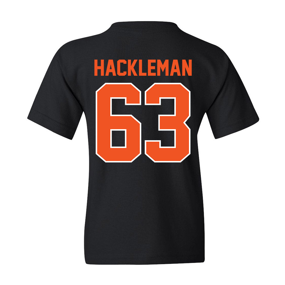 Oklahoma State - NCAA Football : Caleb Hackleman - Youth T-Shirt