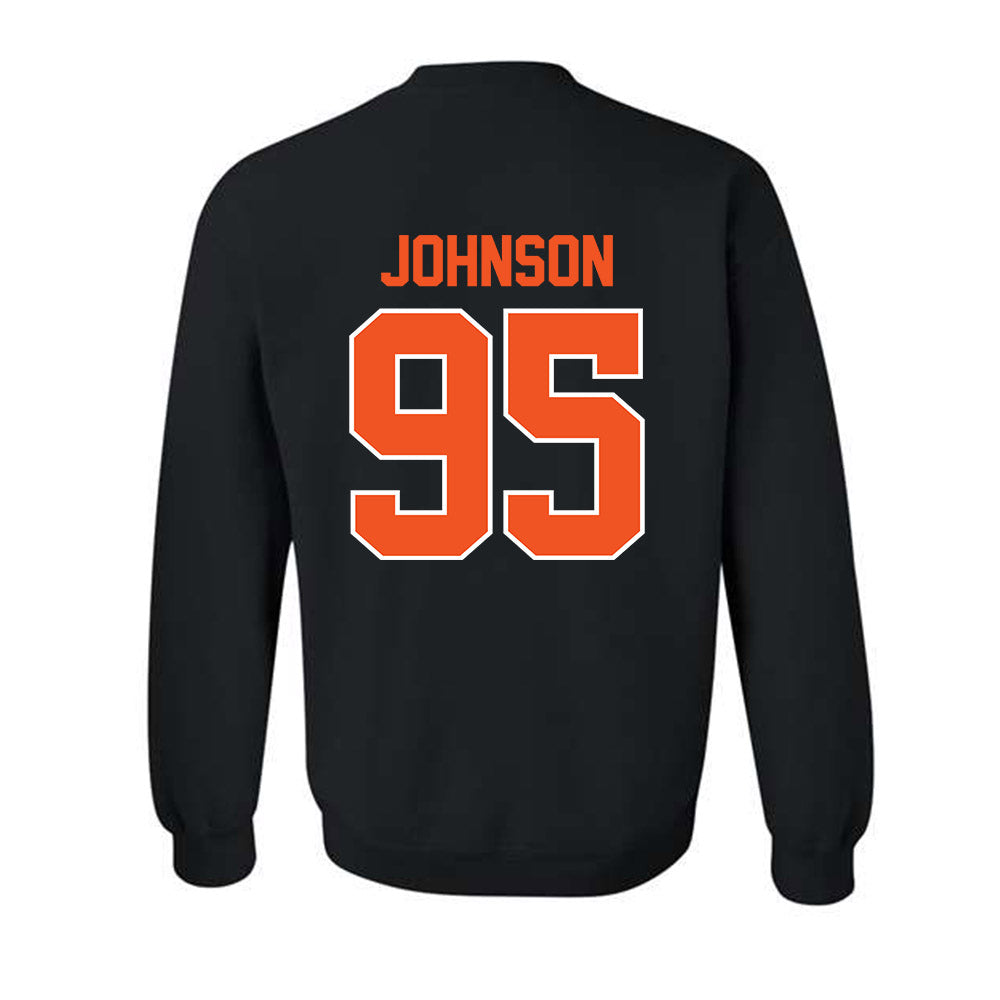 Oklahoma State - NCAA Football : Jaleel Johnson - Crewneck Sweatshirt Classic Shersey