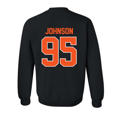 Oklahoma State - NCAA Football : Jaleel Johnson - Crewneck Sweatshirt Classic Shersey