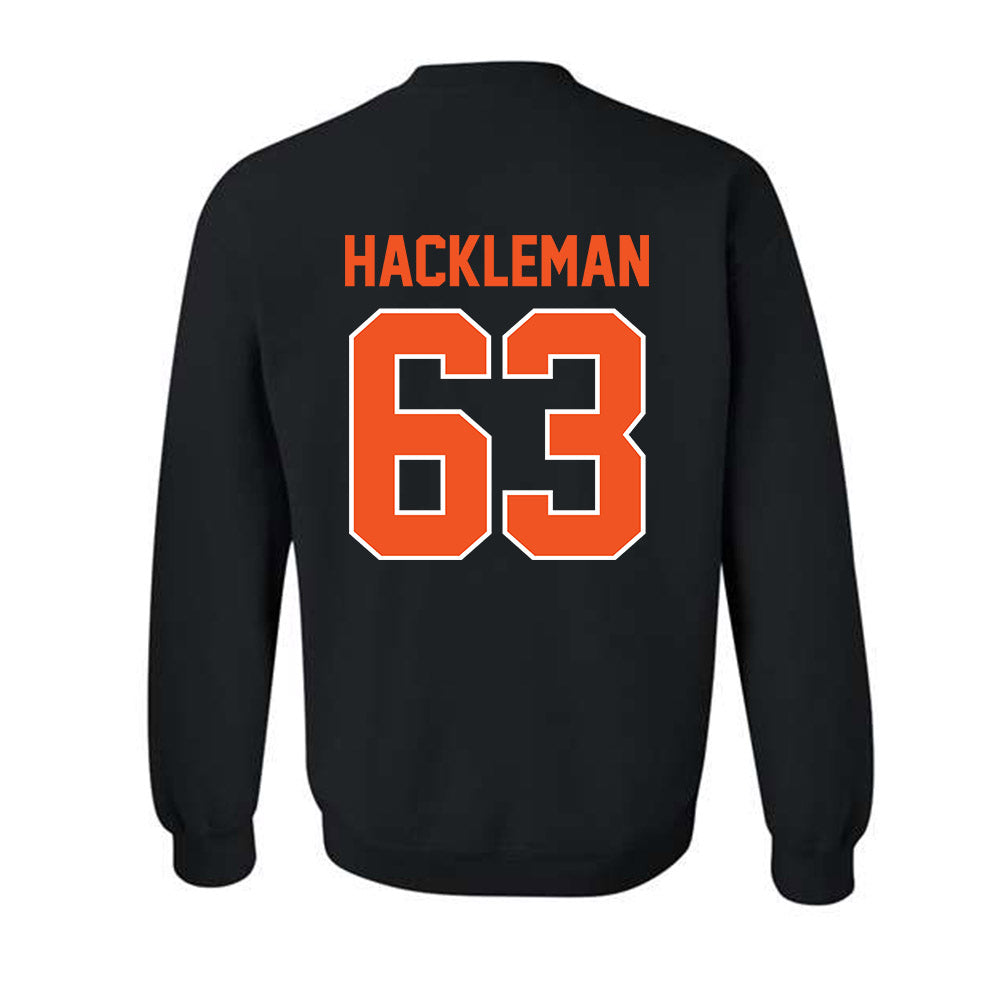 Oklahoma State - NCAA Football : Caleb Hackleman - Crewneck Sweatshirt