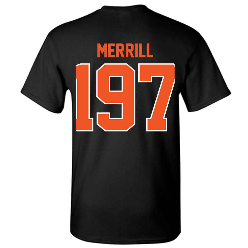 Oklahoma State - NCAA Wrestling : Cody Merrill - Classic Shersey T-Shirt-1