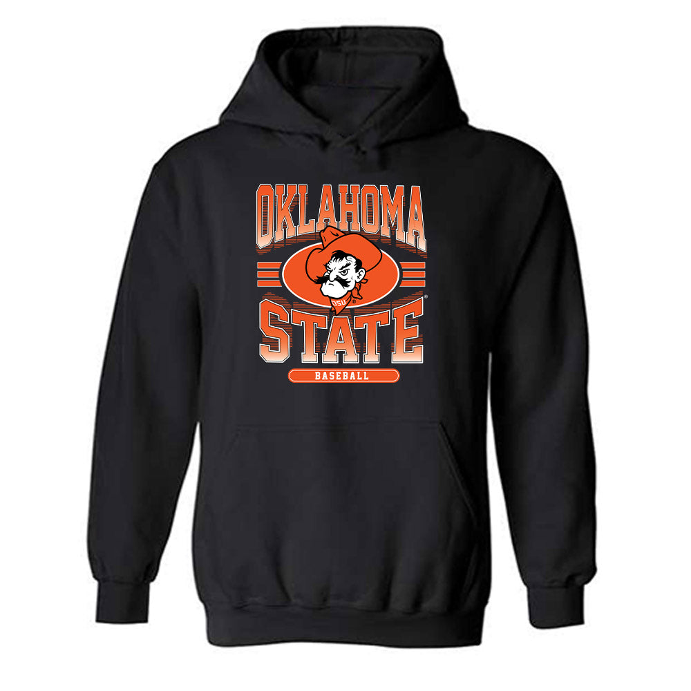 Oklahoma State - NCAA Baseball : Brock Thompson - Classic Shersey Hooded Sweatshirt-0